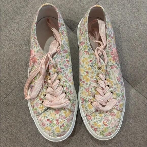 Loveshack Fancy x Superga sneakers EUC - Picture 3 of 7